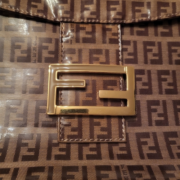 SOLD-Fendi baguette bag PVC - Picture 2 of 8